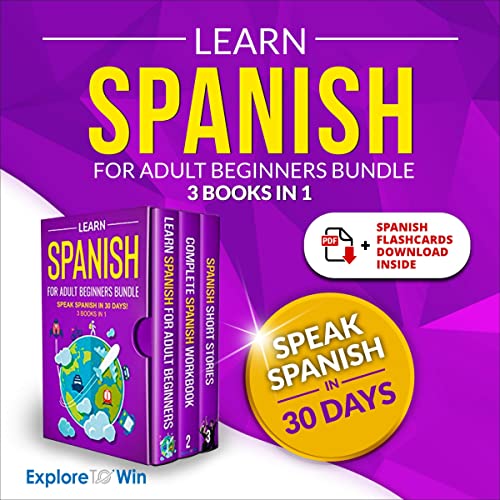 audiolibro Learn Spanish for Adult Beginners Bundle: Speak Spanish in 30 Days
